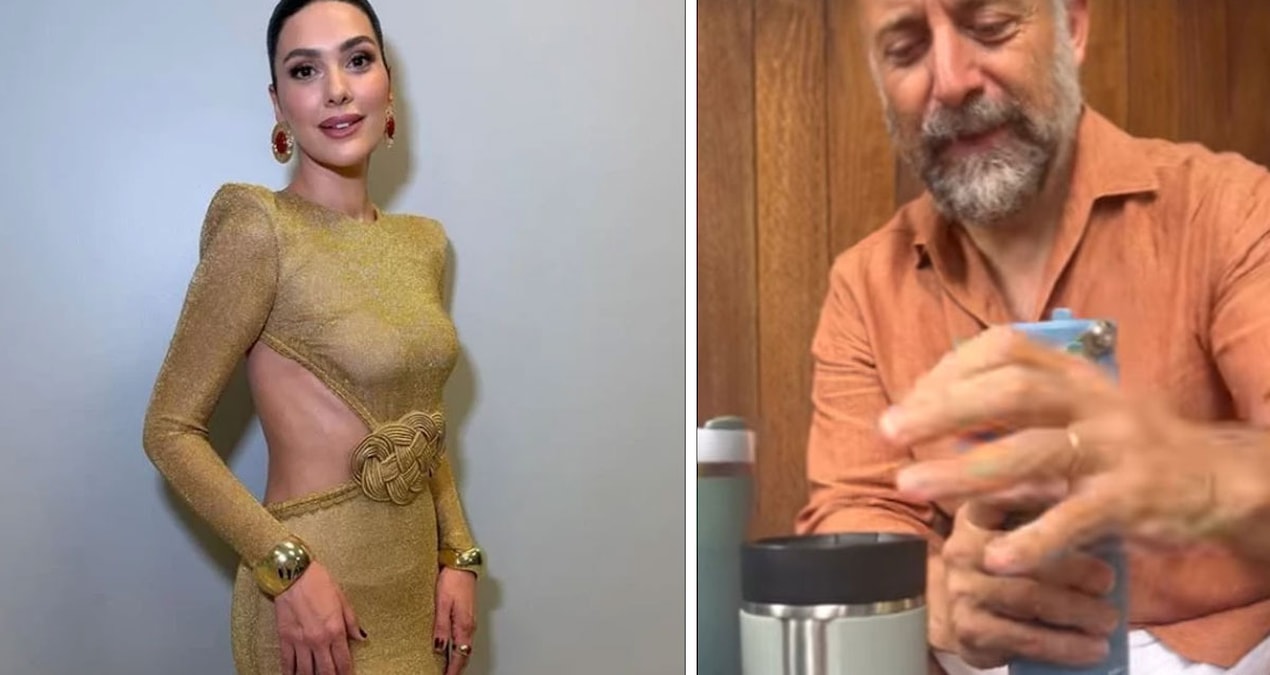 Halit Ergenç kahvesini evden getiriyor: Nedeni dikkat çekti Img