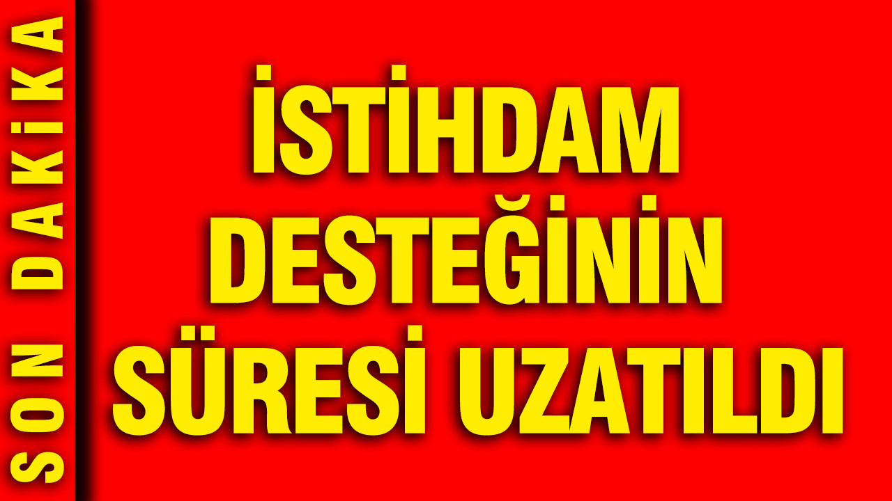 Bakan Vedat Işıkhan duyurdu: İstihdam desteğinin süresi uzatıldı Img